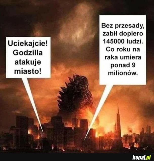 Godzilla nie jest wcale taka groźna