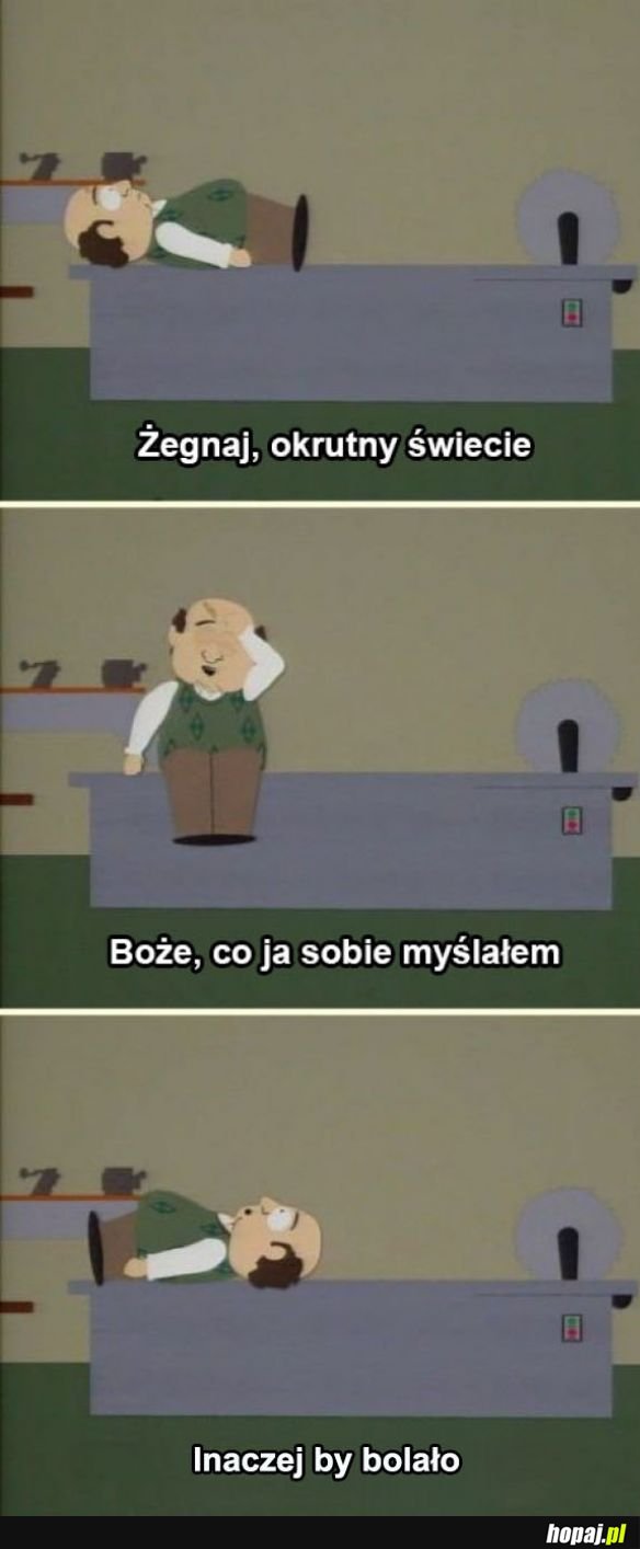 źle wymyślił
