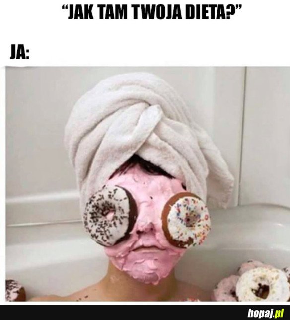 JAK WYGLĄDA MOJA DIETA