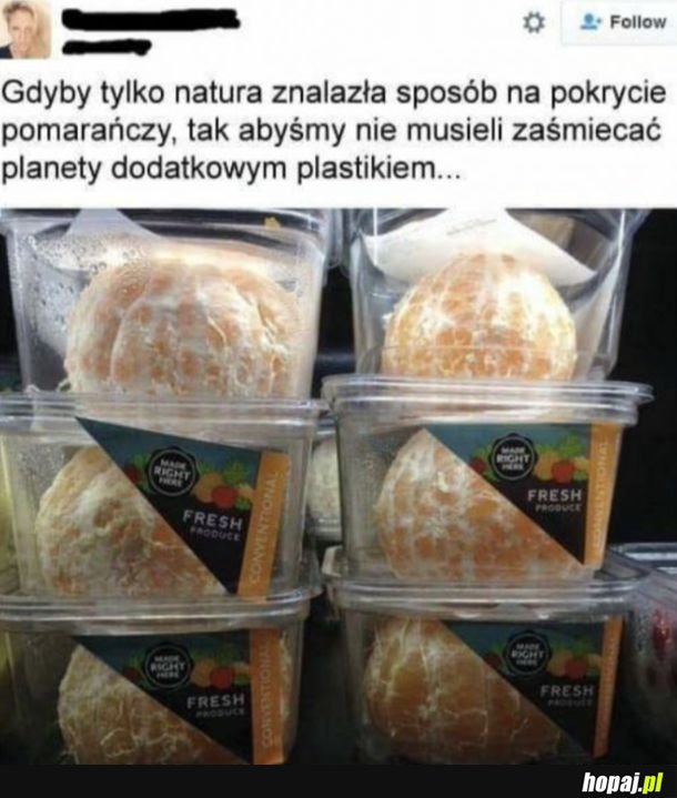 Ale ty pij z papierowej słomki