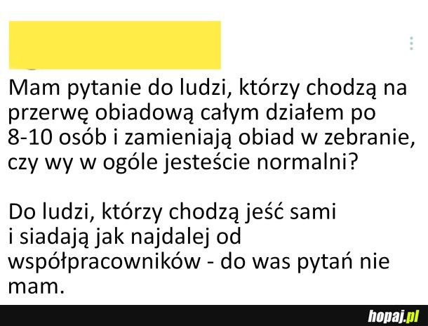 Jesteście normalni?