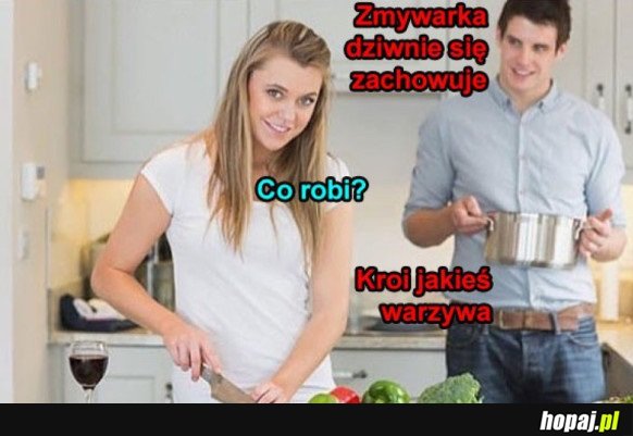 ZMYWARKA DZIWNIE SIĘ ZACHOWUJE