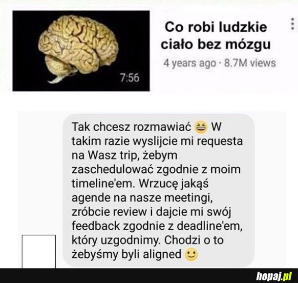 Ciało bez mózgu