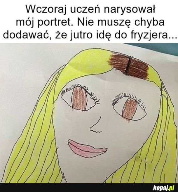 Portret od ucznia