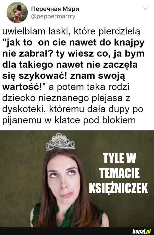 Co oferujesz? Siebie?