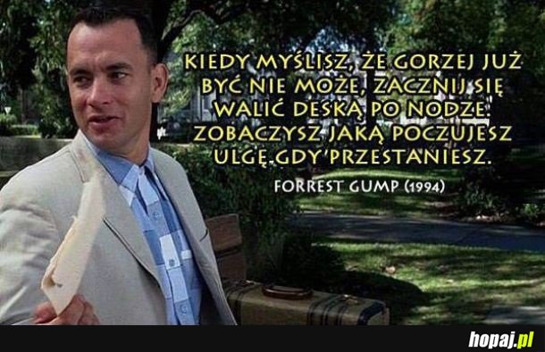 Gorzej być nie może