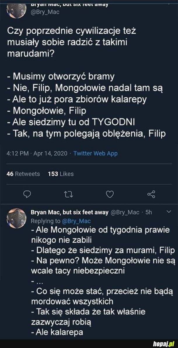 Mój panie, ale KALAREPA...