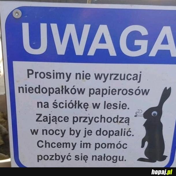 Uwaga nie wyrzucaj