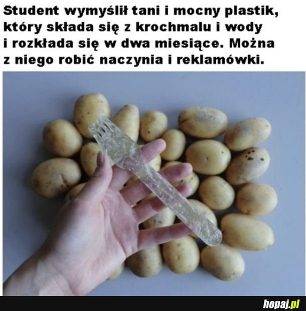 Przydałyby się takie słomki, które nie rozpuszczają się w ustach