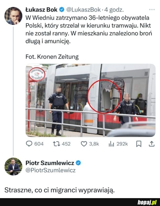 Co on sobie myślał..Jeśli w ogóle myślał...
