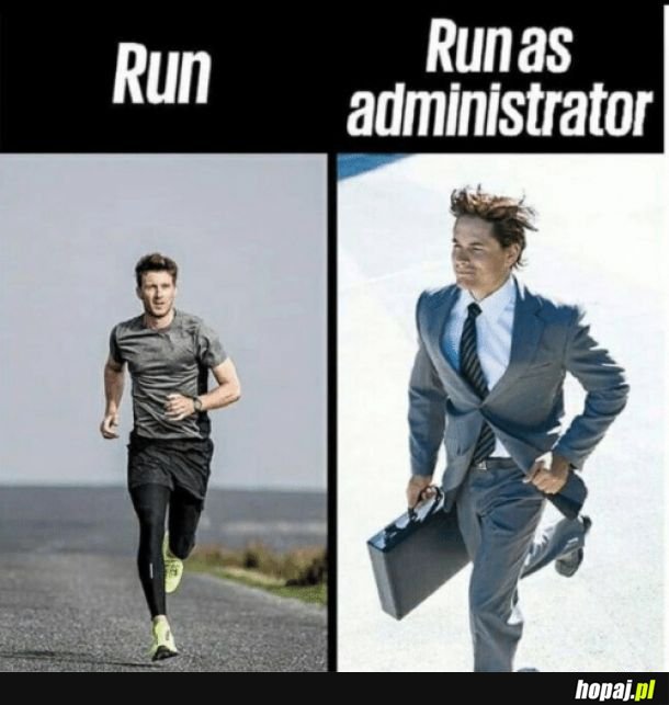 Run as administrator 