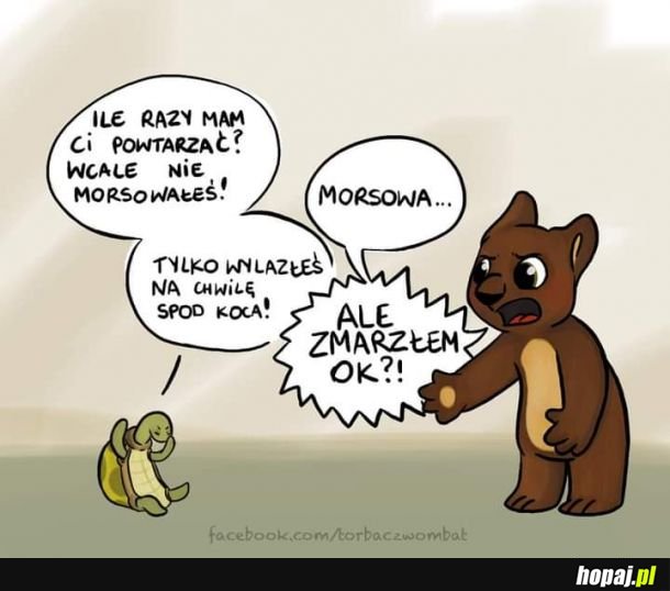 Jedyne morsowanie, na jakie mnie stać