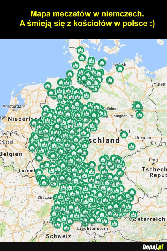 MAPA MECZETÓW