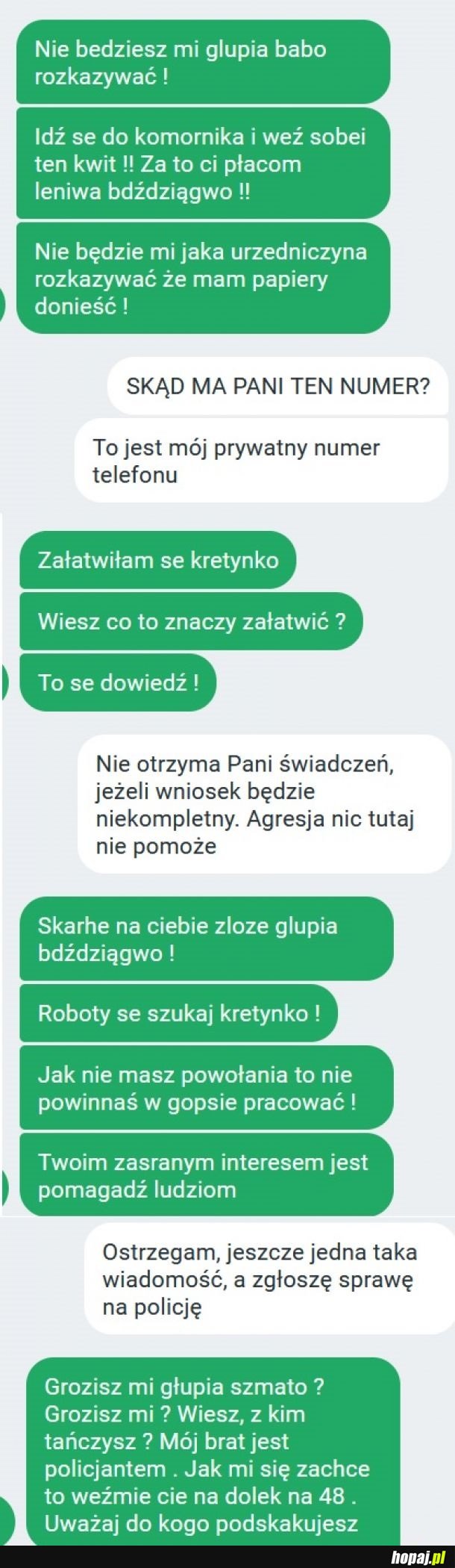 Kiedy pracujesz w pomocy społecznej...