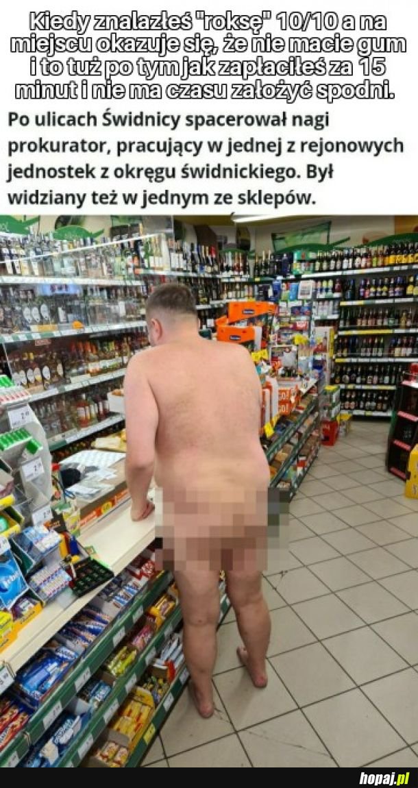 Mógł chociaż maseczkę założyć...