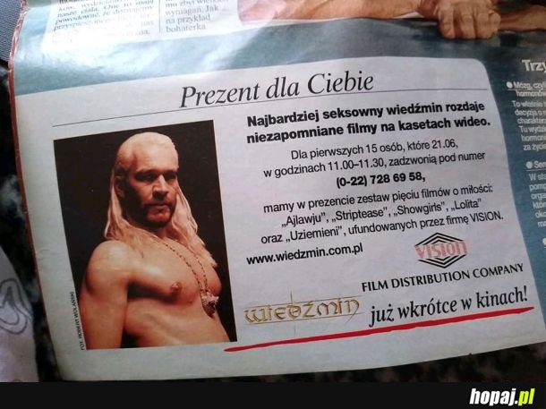 Najbardziej seksowny Wiedźmin