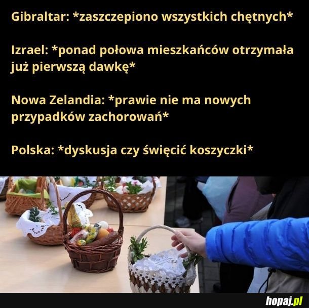 Głupki! Jezusek patrzy tylko na umyte okna, a nie na koszyczki!