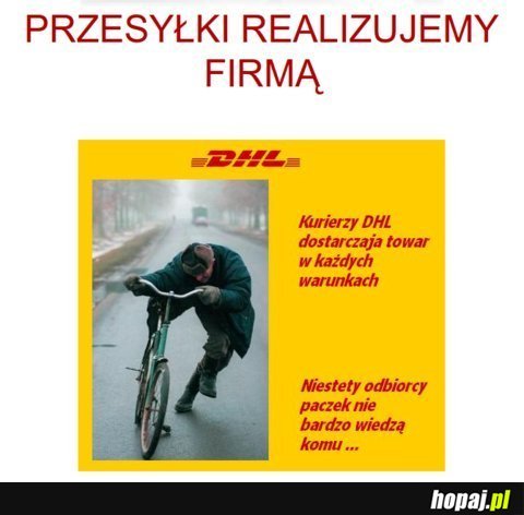 Kurierzy dostarczają towar w każdych warunkach