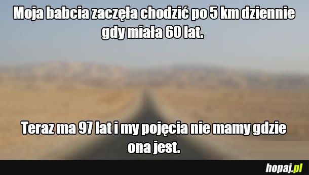 Babcia walkerka