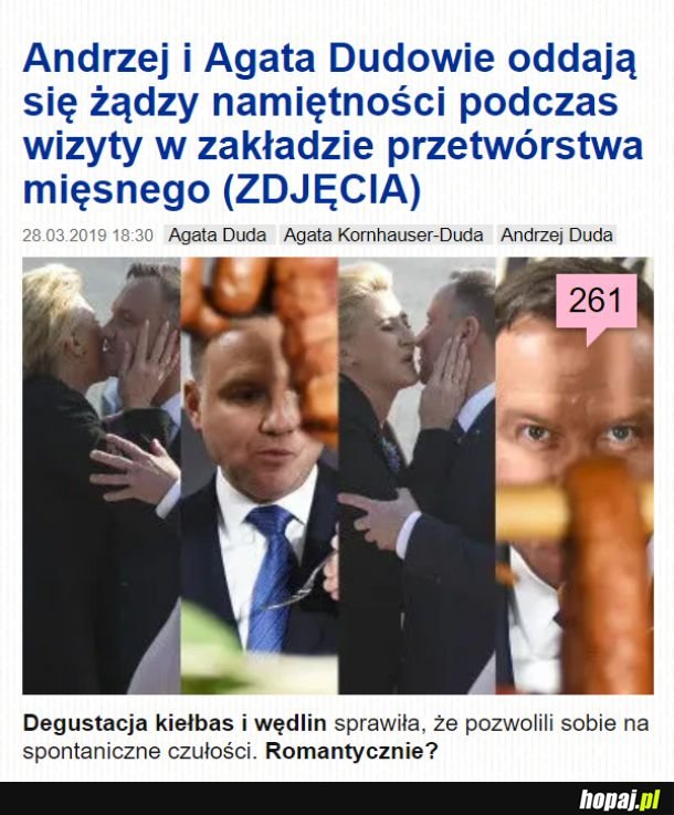 Romantycznie przy kiełbasie 