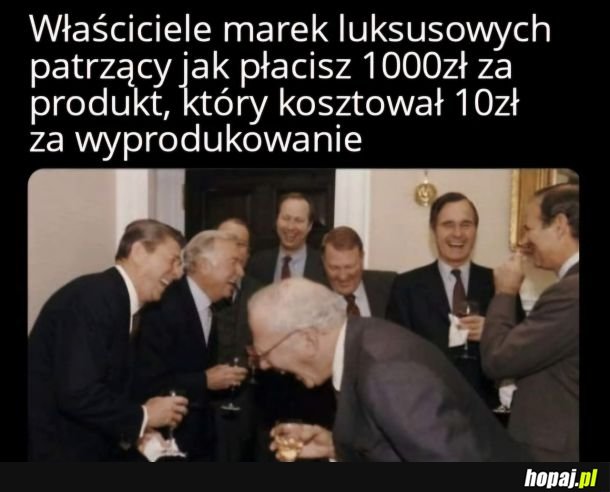 Żeby losowi obcy ludzie na ulicy pomyśleli że jesteś fajny (nie pomyślą)