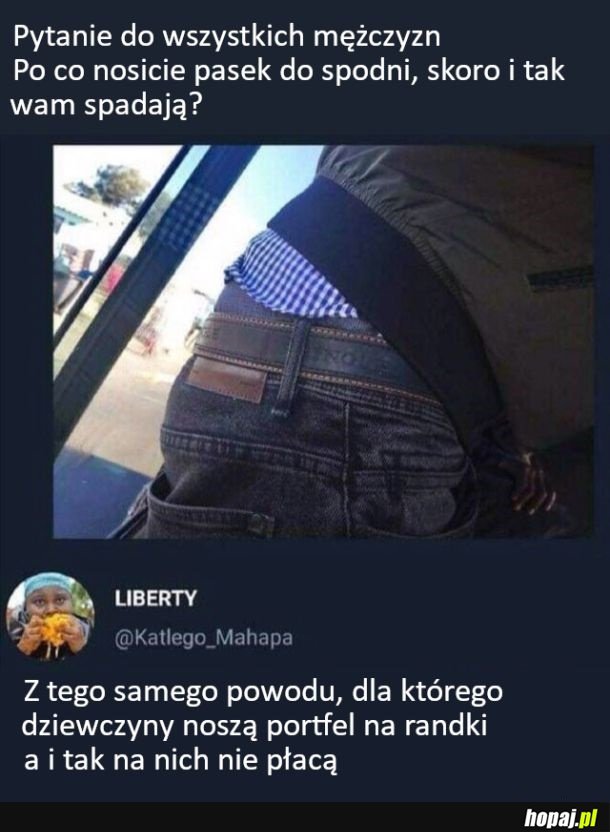 Jest pytanie jest odpowiedź