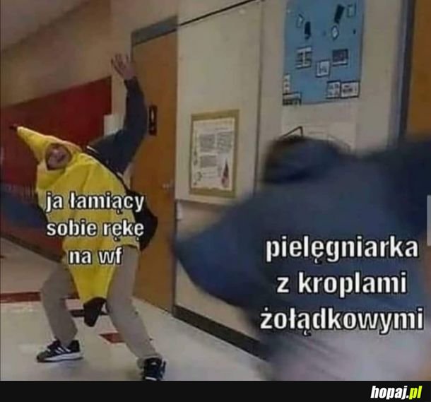 Szkolna pielęgniarka już taka jest xd