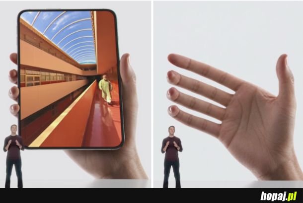 Reptilianie od Apple zapomnieli chyba jak wyglądają ludzkie dłonie