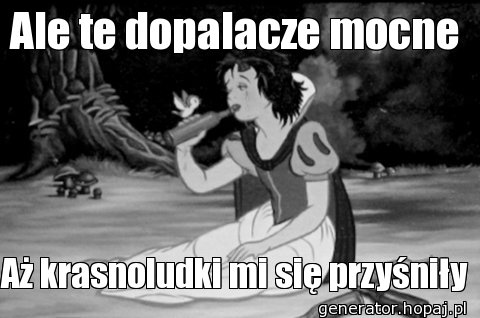 Ale te dopalacze mocne