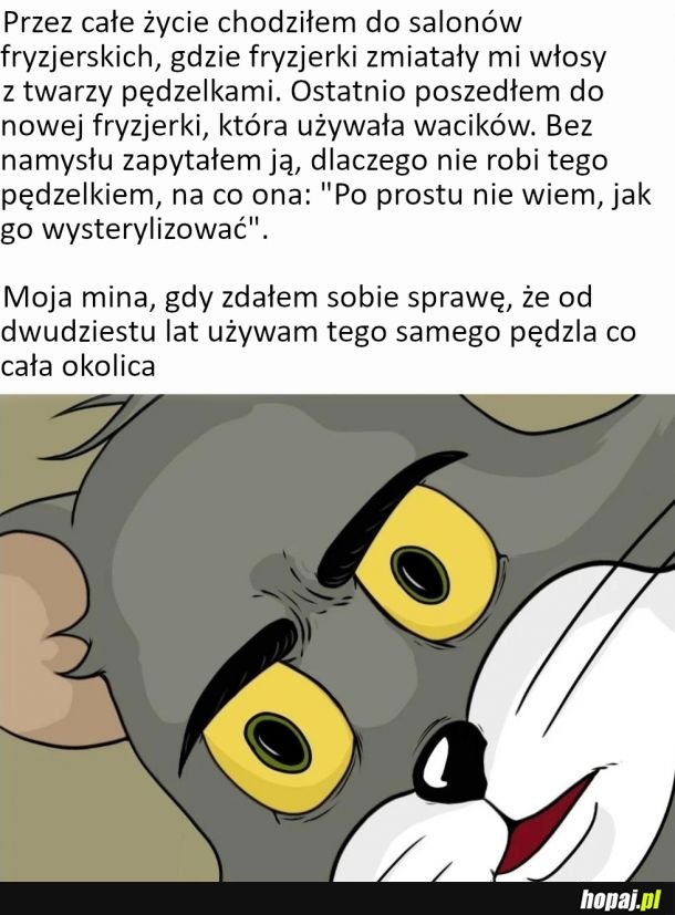 Dobrze, że druga broda nie wyrosła