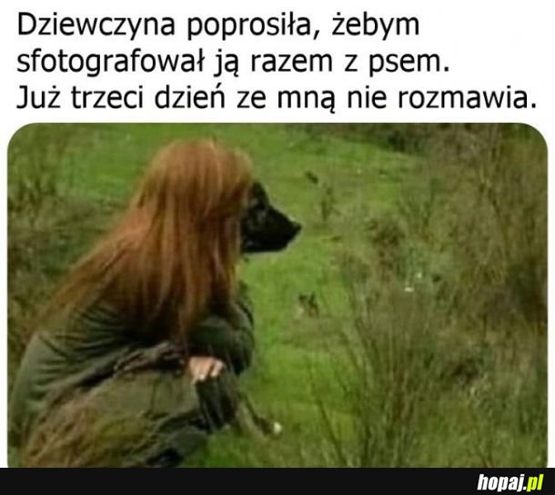 Zdjęcie z psem