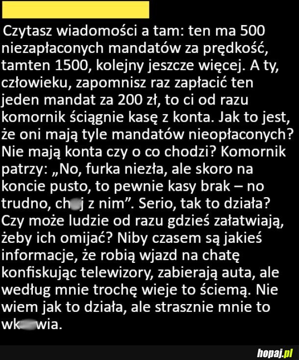 Denerwujące...