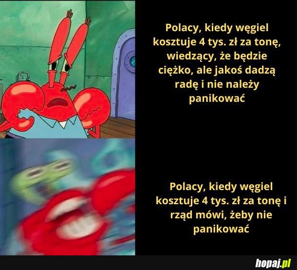 Kiedy rząd mówi, że nie należy panikować - należy zacząć panikować