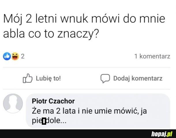 Co to znaczy