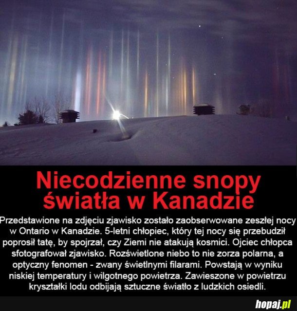 NIEZWYKŁE ZJAWISKO NA NOCNYM NIEBIE