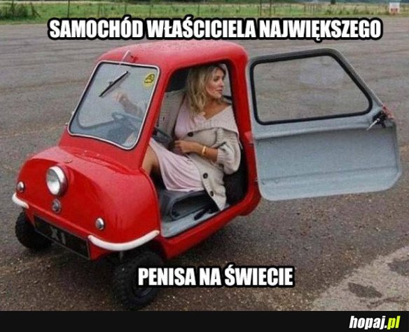 SAMOCHÓD WŁAŚCICIELA NAJWIĘKSZEGO PENISA NA ŚWIECIE