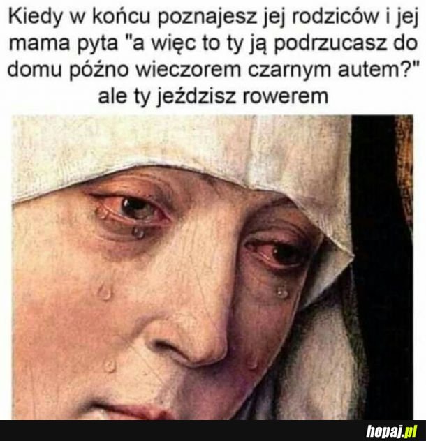 Czarny rower