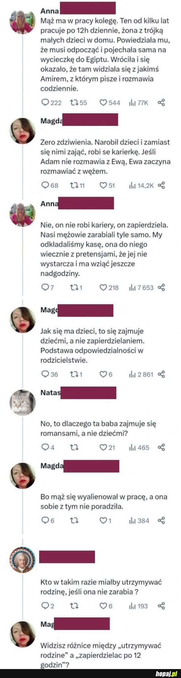 Magda odleciała