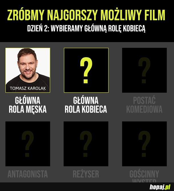 Zróbmy najgorszy film - dzień 2