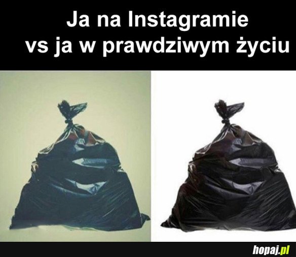 INSTAGRAM VS ŻYCIE