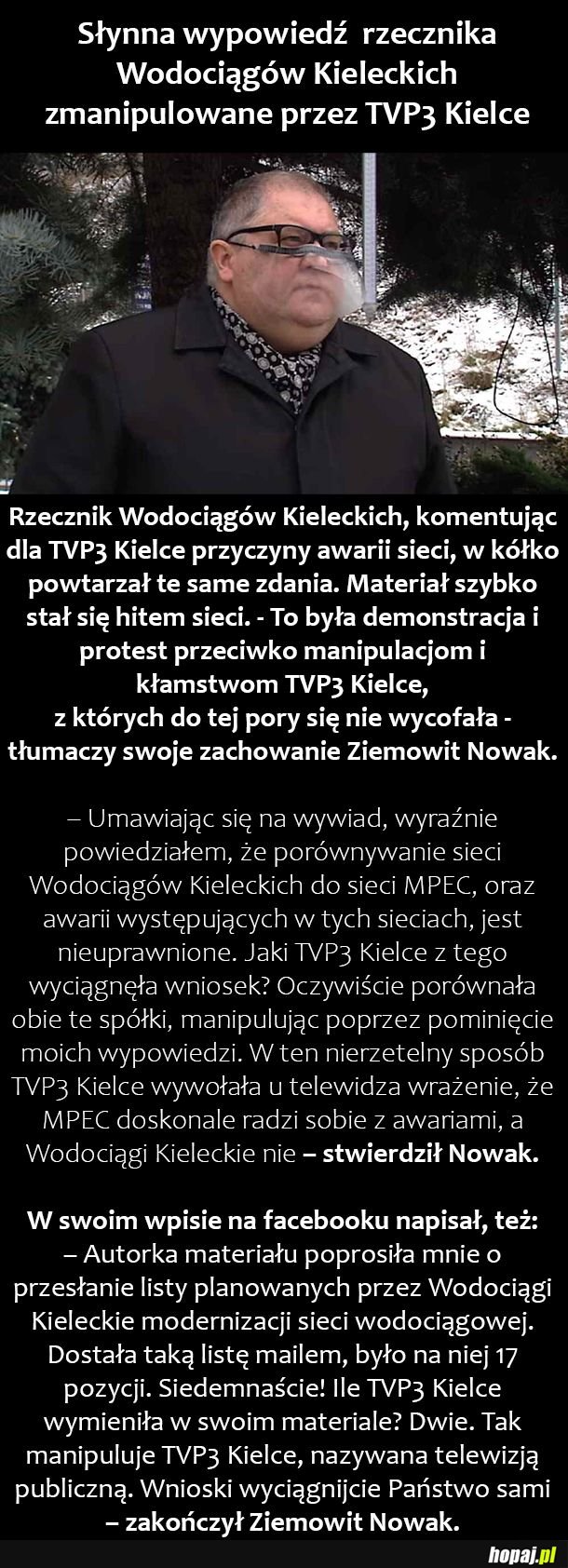 Manipulacja TVP3 Kielce