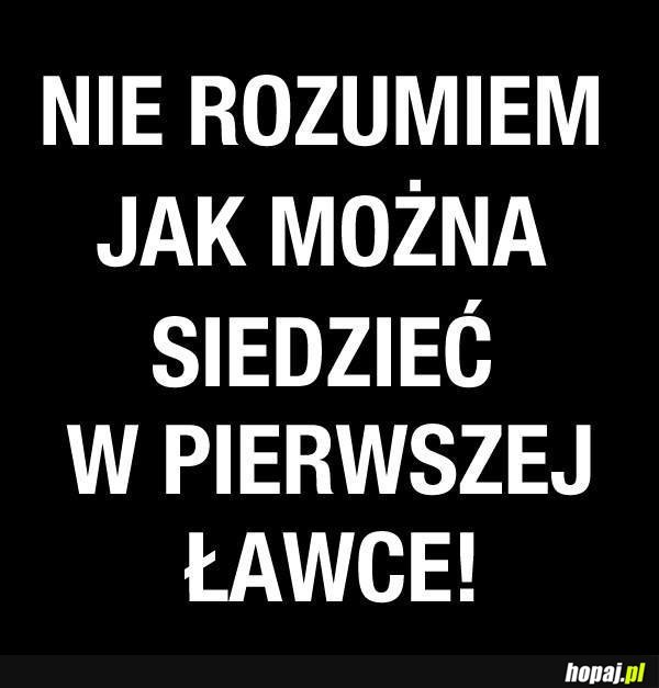 Nie rozumiem tego!