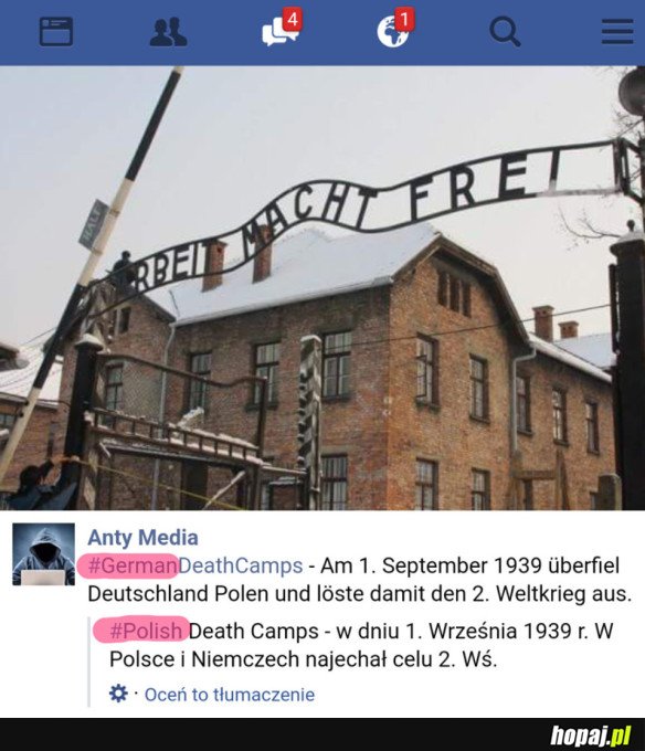 TYMCZASEM FACEBOOK TŁUMACZY