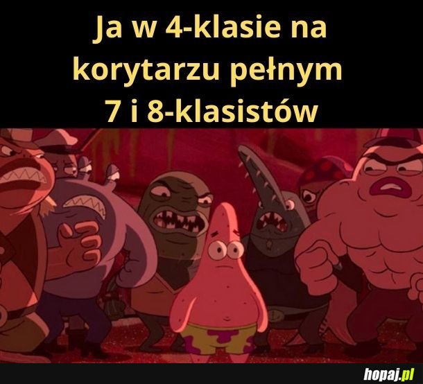 Strasznie było