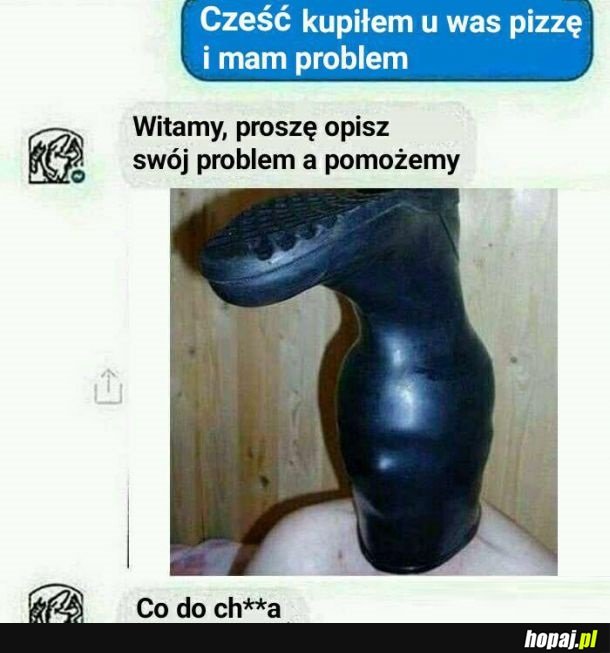 Coś nie gra z tą pizzą