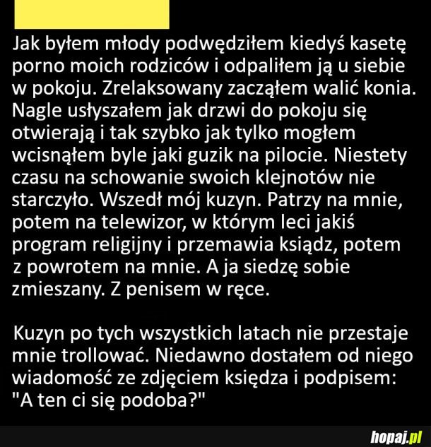 Kaseta z filmem dla dorosłych