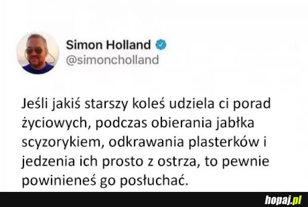 Wiesz, że to dobra rada