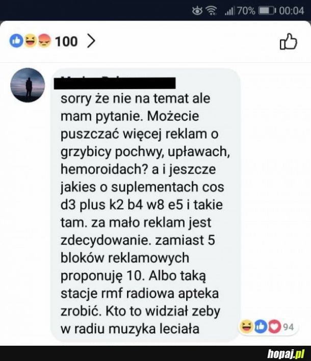 Tymczasem na FB RMF FM 