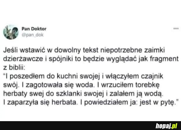 Tak był