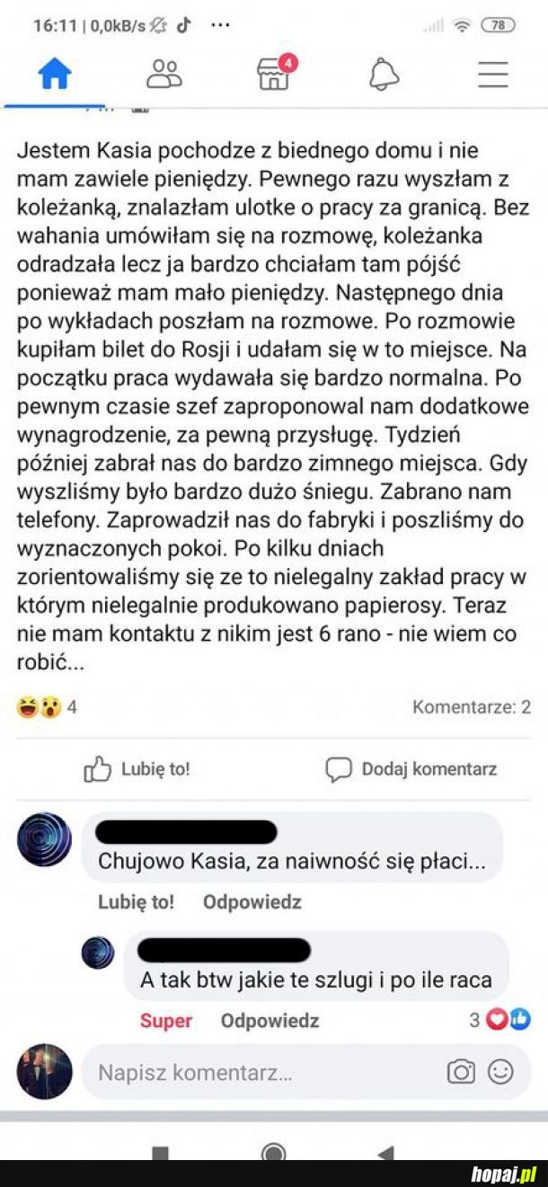 Ważne pytanie